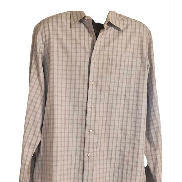 HUGO BOSS Men's Long Sleeve Button Down Shirt Size 17.5 36/37 - Picture 4 of 5